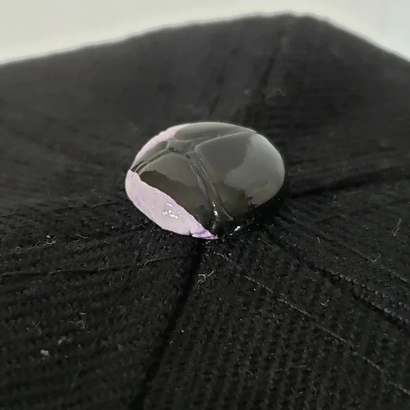 100 Miles HM Black Floral Womans Snapback Hat . - Picture 8 of 8